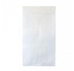 White Envelope 9x4 Inch, 80 GSM (Pack of 50 Pcs)